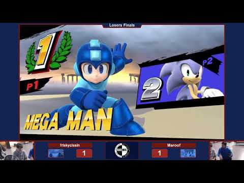 GG Bergen Liga Høst 2 - FriskyCissin vs Maroof - Losers Finals - Smash 4