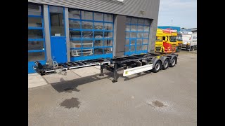 Renders 3DFCST multi chassis SAF Schijfremmen container chassis semi-trailer for sale - Image 4 | Autoline Renders 3DFCST multi chassis SAF Schijfremmen container chassis semi-trailer | Image 4 - Autoline