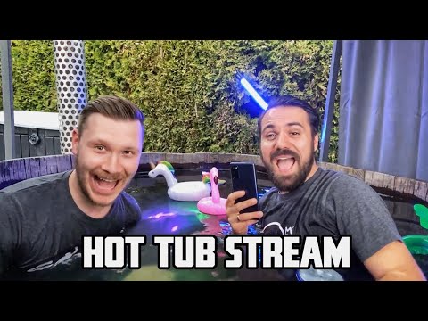 Hot Tub Stream mit Dr. UnboxKing & Prof. Peanut | Podcast Edition #gamersyndrom