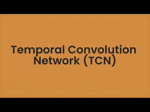 timeseries - forecast using temporal convolution network (TCN)