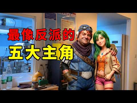 遊戲裡最像反派的5個主角，最後一個是真畜生！
