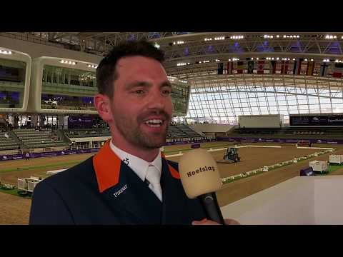 Tommie Visser met Chuppy Checker op CHI Al Shaqab