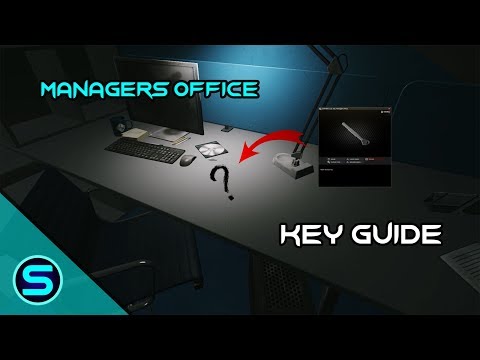 Lab. Key. Manager office key spawn + door location