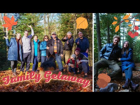 CANADIAN COTTAGE GETAWAY with Family: Staying in Cabin in the Woods ? + Celebrating Sam's Birthday ?