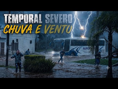⛈️27/07/2026 - TEMPORAL SEVERO EM TRIUNFO/RS.