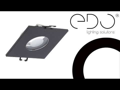 Recessed luminaire EDO777337 - OPIL SQ Black