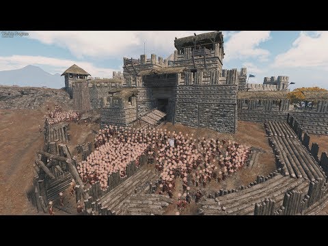 1000 PEASANTS CASTLE SIEGE - Mount & Blade 2 BANNERLORD