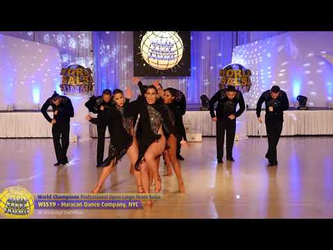 WSS19 - Huracan Dance Company Pro Open Large Team Salsa World Champions