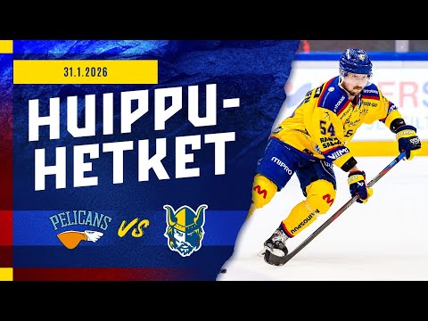 Huippuhetket: Pelicans–Jukurit 31.1.2026