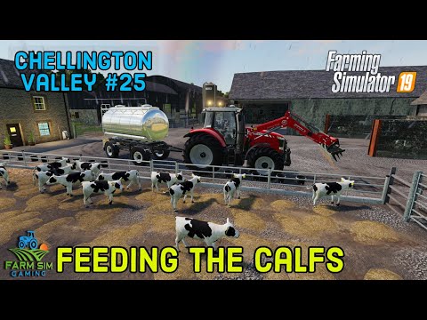 ANIMAL HUSBANDRY, MAKING SILAGE BALES | Chellington Valley  EP25 - Farming Simulator 19 Timelapse