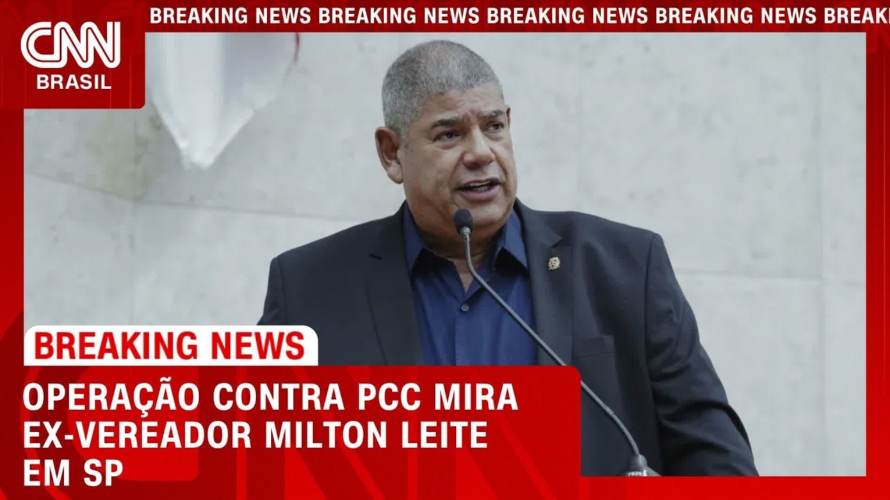 Milton Leite é alvo de operação contra atuação do PCC no transporte de SP | CNN NOVO DIA