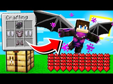 How to CRAFT MOB ARMOR and WEAPONS in Minecraft Tutorial!