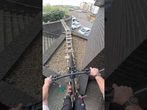 GNARLY URBAN MOUNTAIN BIKE TRAIL!