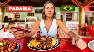 I MADE A GRINGA TRY GOAT INTESTINES IN JOÃO PESSOA - 🇧🇷