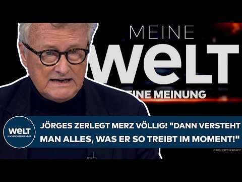 JÖRGES: Knallhart-Abrechnung mit Kanzler Merz! "Er ist ein Opportunist und er hat keine Prinzipien!"