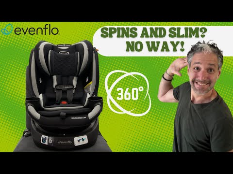 Evenflo Revolve360 Slim Rotational Convertible Car Seat Review | Best Rotating Car Seats 2024