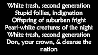White Trash (Second Generation) Music Video
