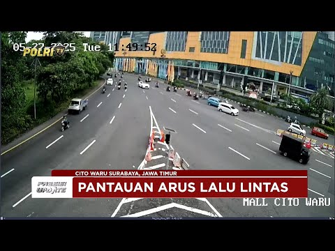 PRESISI UPDATE: NTMC POLRI - PANTAUAN ARUS LALU LINTAS SIANG 27/05/25 (13.00)