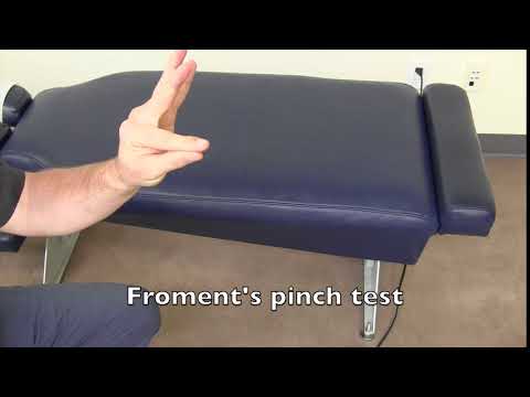 Froment's Pinch Test