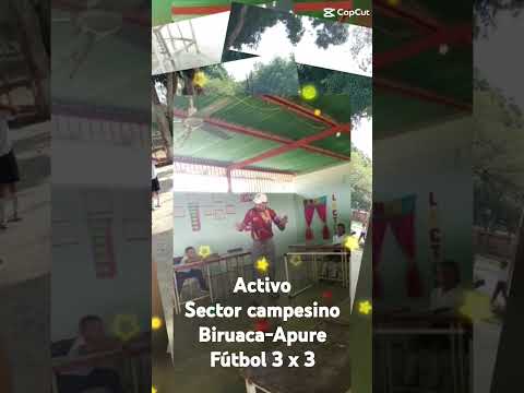 En Biruaca-Apure (Campesino-Rural) Fútbol 3 x 3.
