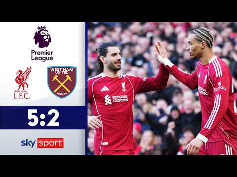 Ekitiké eröffnet Reds-Feuerwerk! | FC Liverpool - West Ham United | Highlights Premier League 25/26