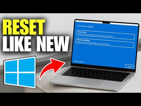 How To Make Laptop Like New Again (Full Reset)