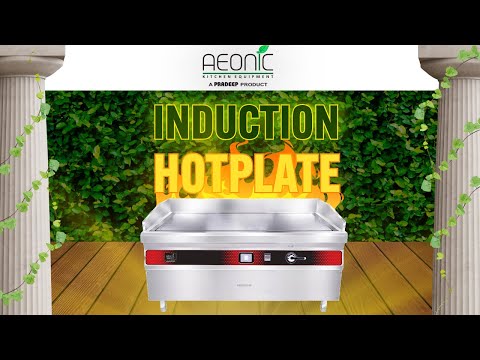 AEOINC Induction Hotplate for Commercial Use | Perfect Chapathi, Parotta & Dosa Every Time!
