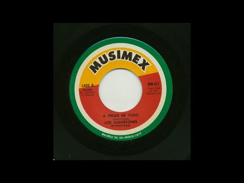 Los Juguetones De Pechy Rivas - A Pesar De Todo - Musimex mm-671-b