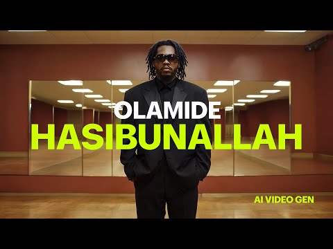 Olamide - Hasibunallah  (Lyrics AI Video)