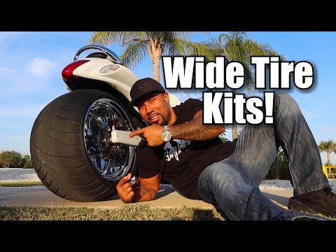 Why you Should or Shouldn't get a Motorcycle Wide Tire Kit!