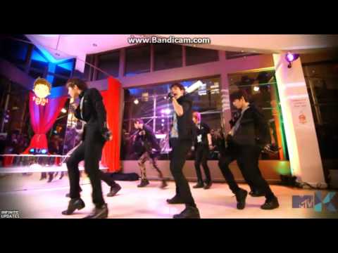[VID] Infinite's NYC showcase at MTV K -BTD and BE MINE