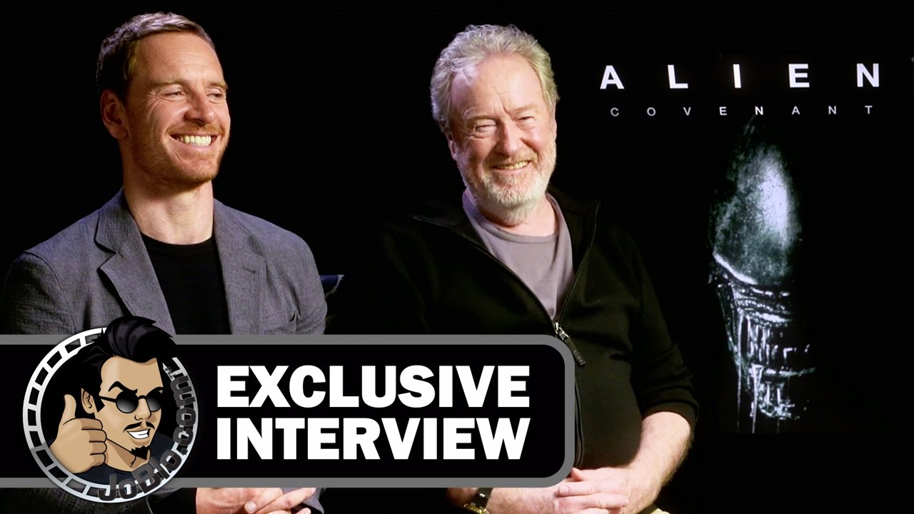 Michael Fassbender & Ridley Scott Interview - ALIEN: COVENANT (2017) sci-fi horror film