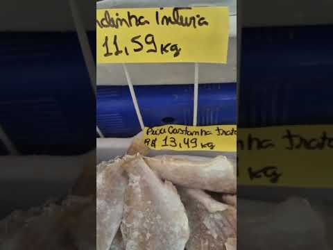 Peixe barato 😱 Sardinha e Castanha! #Shorts