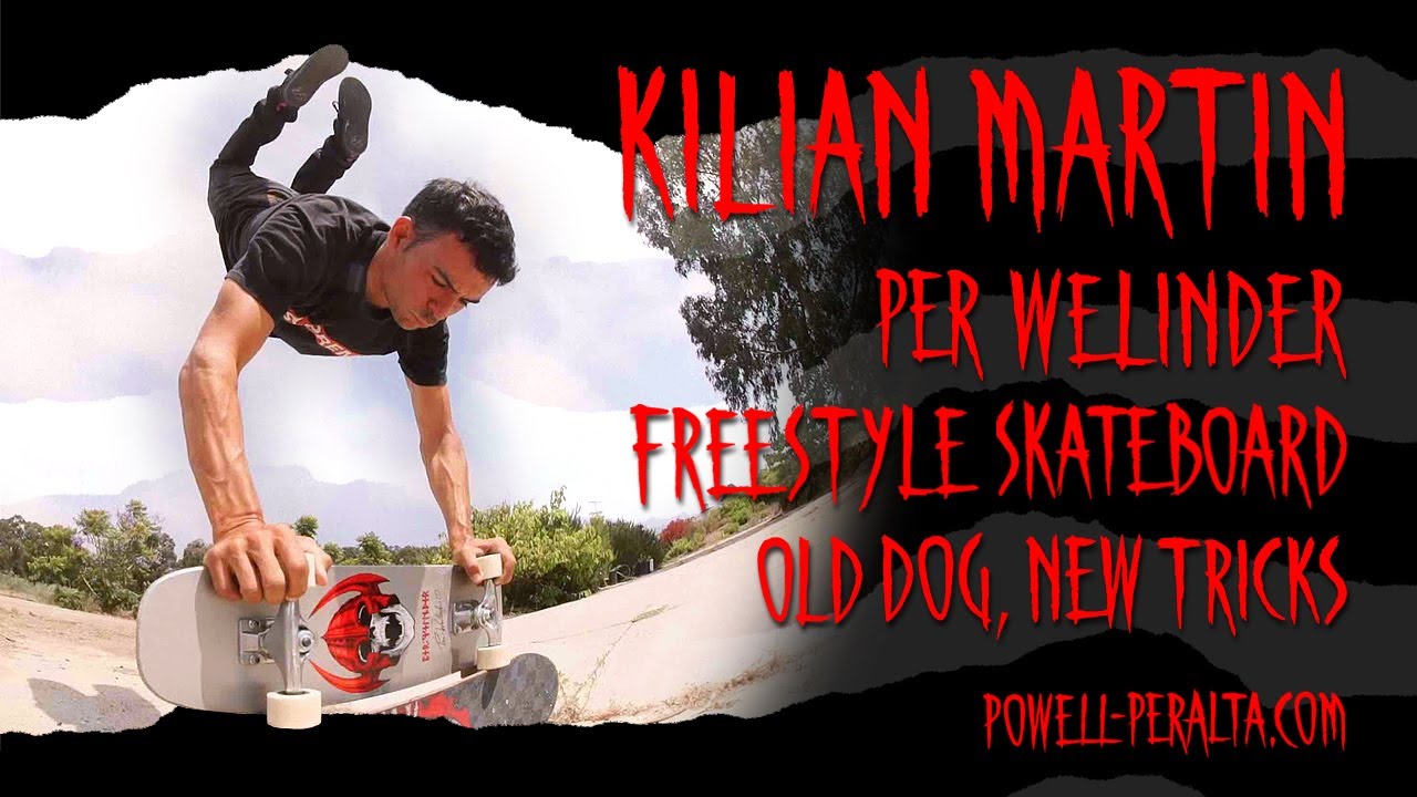Per Welinder Skull Freestyle Skateboard with Kilian Martin