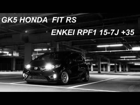 GK5 HONDA FIT RS ENKEI RPF1 15-7J +35