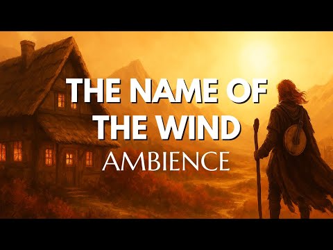 The Name of the Wind Ambience | Medieval Music for Reading with Sounds & Visuals