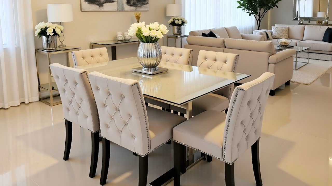 Modern Dining Room Design Ideas 2025 | Trendy Dining Tables, Luxury Decor & Living Room Inspiration