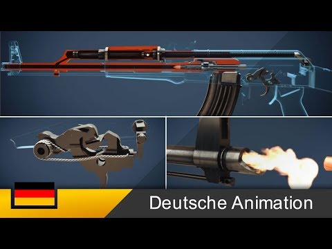 AK-47 - So funktioniert ein Gewehr! (Animation)