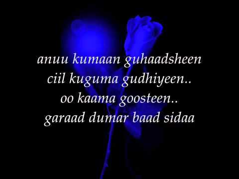 Somali Lyrics Music Talo By Mursal Muuse New Song 2012   YouTube