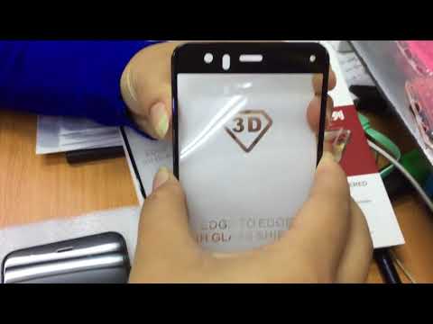 Xiaomi mi 6 install tempered glass 3d full edge curved origi