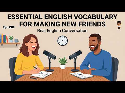 Essential English Vocabulary for Making New Friends | Small Talk Made Easy | English Podcast