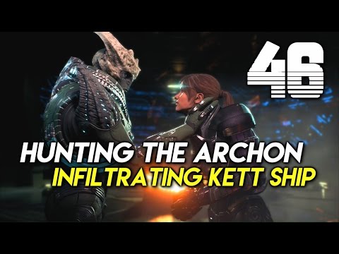 MASS EFFECT: ANDROMEDA Insanity Walkthrough - Hunting Archon: Infiltrating Kett Ship | Part 46