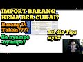 tips solusi barang import kena pajak bea cukai | Import barang ga sampai | di tahan bea cukai