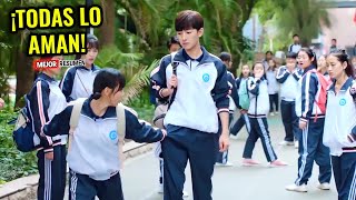 🔥CHICA VA A SU NUEVA ESCUELA Y LE HACEN BULLÝING, PERO UN MATÓN SE ENAMORA DE| Mejor Resumen