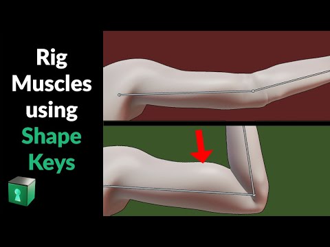 Blender Secrets - Shape Keys for Muscle Deformations 💪