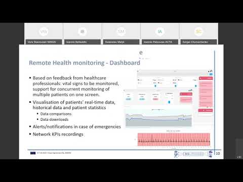 5G TOURS webinar "Remote health monitoring and emergency services powered by 5G"