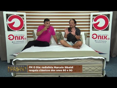 O radialista Marcelo Sibaldi participa do Na Cama com Mariano 06 05 2023