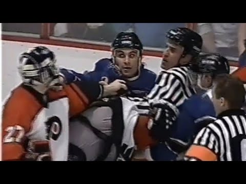 Capitals - Flyers rough stuff 2/22/96
