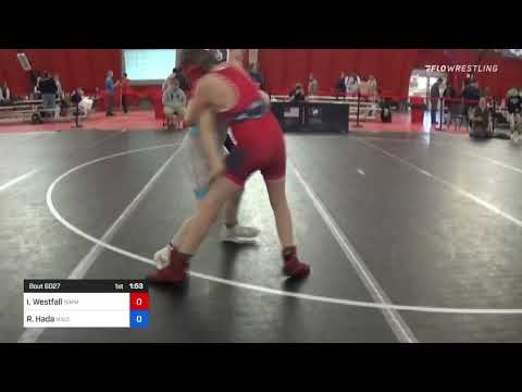 57 Kg Rr Rnd 1 - Isaac Westfall, Simmons Academy Of Wrestling Vs Rendor Hada, Maize Wrestling Club
