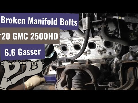 '20 GMC 2500HD 6.6 - Broken Manifold Bolts